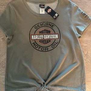 Harlely Davidson light weight short sleeve sweat shirt